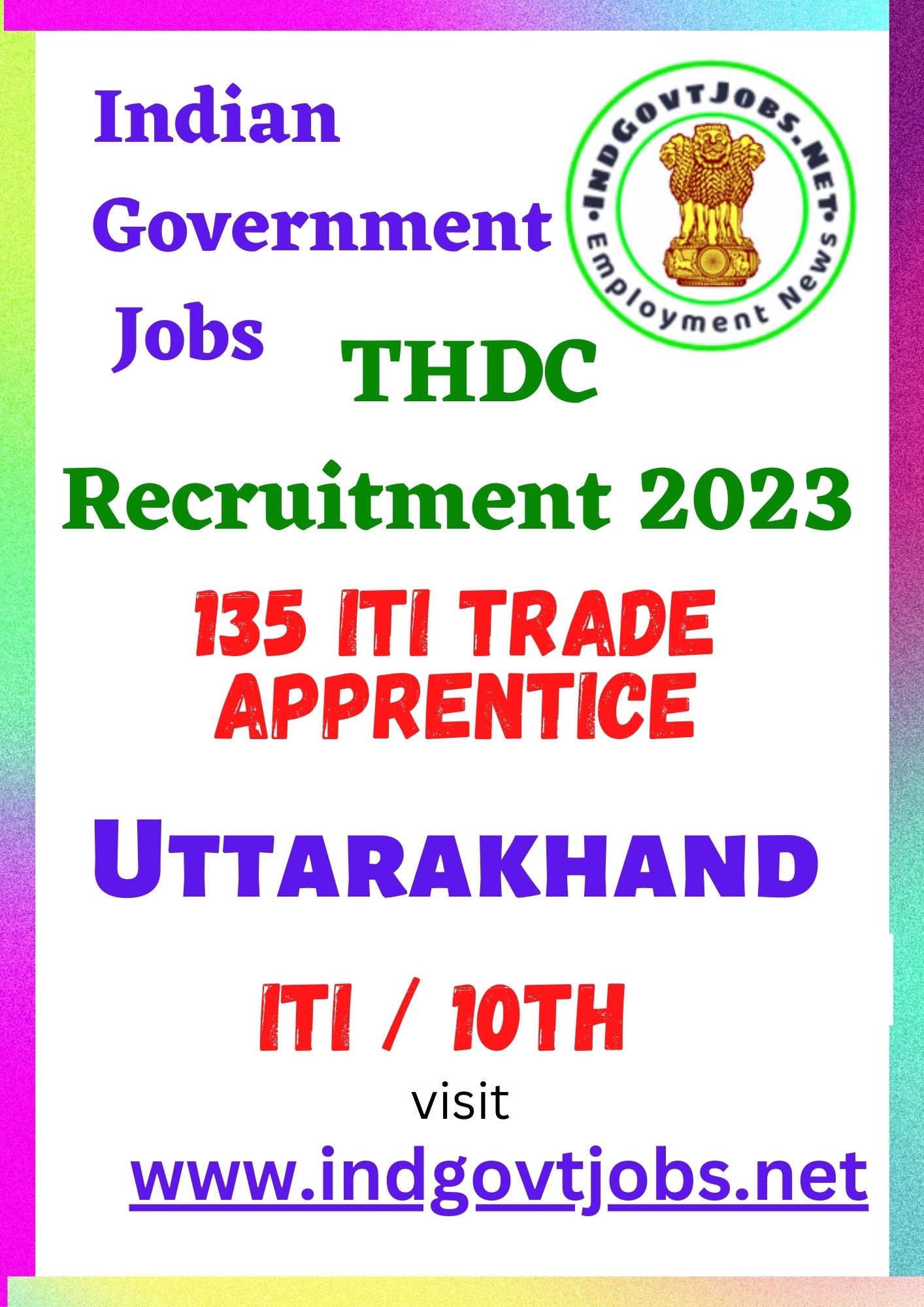 thdc-recruitment-135-iti-apprentice-best-job-vacancy-2023